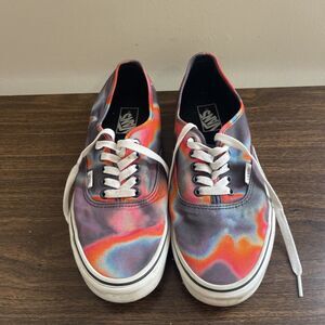 VANS Old Skool Off The Wall Tie Dye Lace Up Skater Shoe US  Mens 10.5 Womens 12